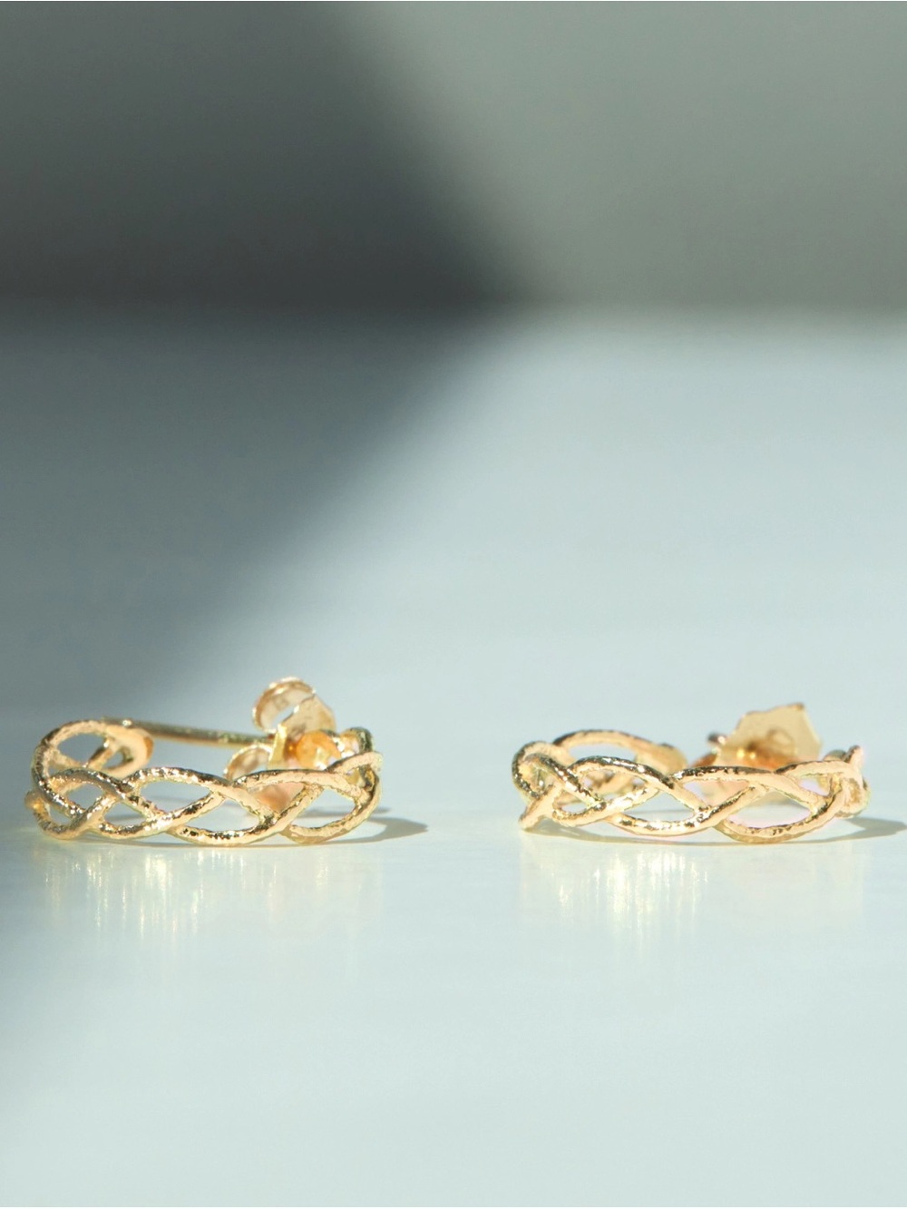 Satomi Kawakita 14K Braided Hoops
